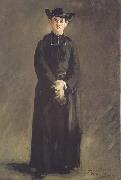 Edouard Manet Portrait de l'abbe Hurel (mk40) oil painting picture wholesale